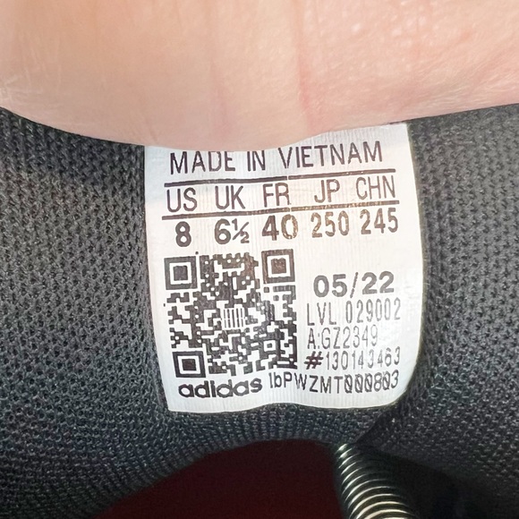 Adidas Exhibit B Candace Parker Mid Basketball Shoes Carbon Black Size 8 - Picture 5 of 9